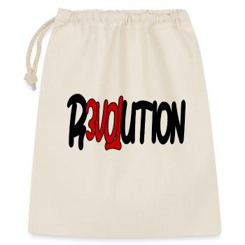 Révolution - Amour - Sac cadeau 40 x 50 cm - nature - Devant