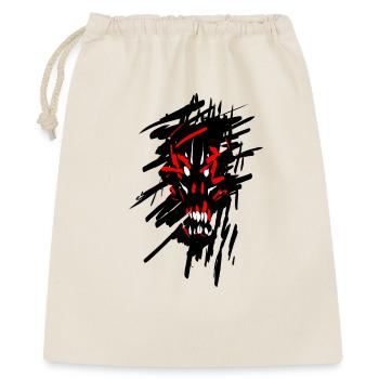 Diable horreur graffiti - Sac cadeau 40 x 50 cm - nature - Devant