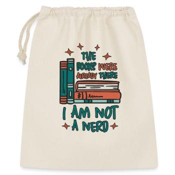 Books Worm - Gift Bag 40 x 50 cm - nature - Front