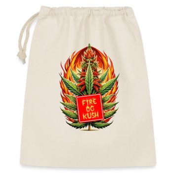 Fire Og Kush - Geschenkbeutel aus Baumwolle (40 x 50 cm) - Natur - Vorne