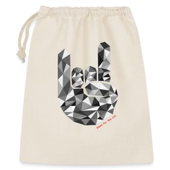 Bleed For The Riff B/W - Gift Bag 40 x 50 cm - nature - Front