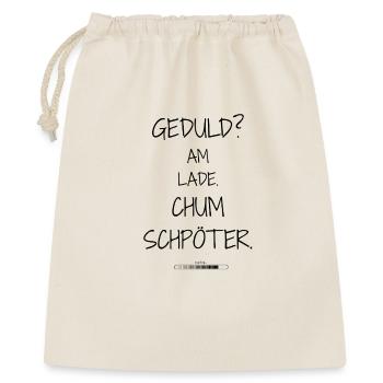 Statement design – irony meets everyday life - Gift Bag 40 x 50 cm - nature - Front