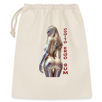 Cogito 01 (with text) - Gift Bag 40 x 50 cm - nature - Front