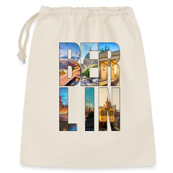 Berlin Urban Collage - Gift Bag 40 x 50 cm - nature - Front