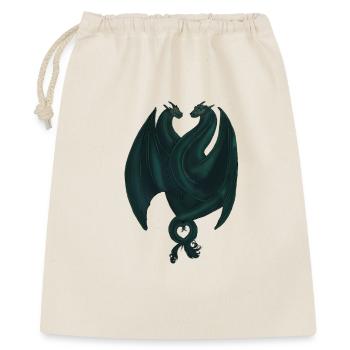 L’amour du dragon - Sac cadeau 40 x 50 cm - nature - Devant