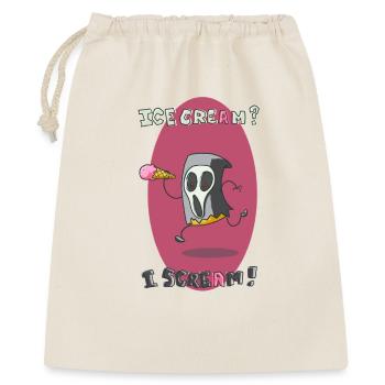 Icecream? I scream! - Gift Bag 40 x 50 cm - nature - Front