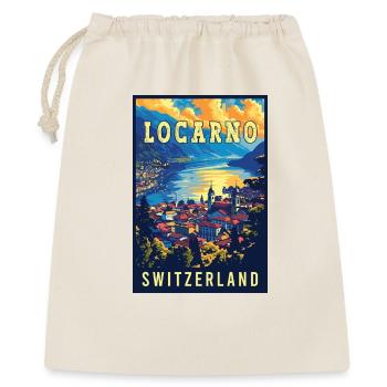 Découvrez la tranquillité à Locarno - Suisse - Sac cadeau 40 x 50 cm - nature - Devant