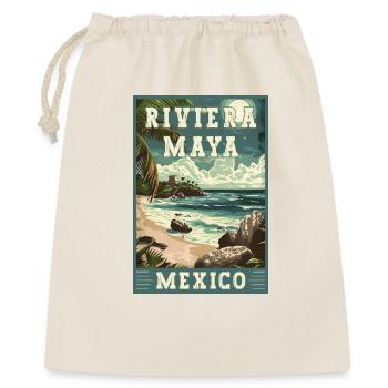 Découvrez le Paradis en Riviera Maya - Mexique - Sac cadeau 40 x 50 cm - nature - Devant