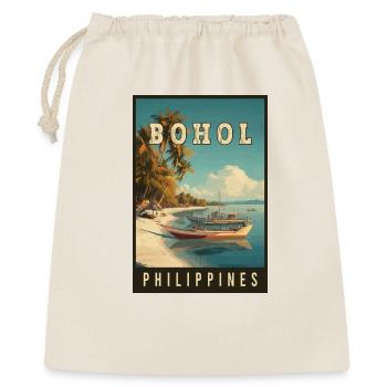 Erleben Sie die tropische Insel Bohol auf den Philippinen - Geschenkbeutel aus Baumwolle (40 x 50 cm) - Natur - Vorne