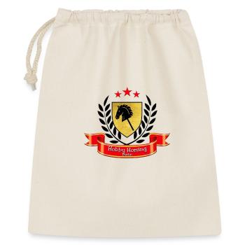 Hobby Horsing Berlin Logo - Geschenkbeutel aus Baumwolle (40 x 50 cm) - Natur - Vorne