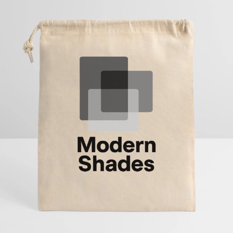 Abstract Gray Square Pattern Gift Bag 40 x 50 cm
