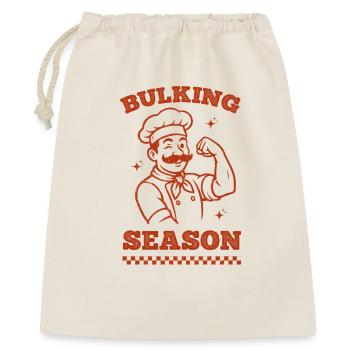 Saison de prise de masse - Sac cadeau 40 x 50 cm - nature - Devant