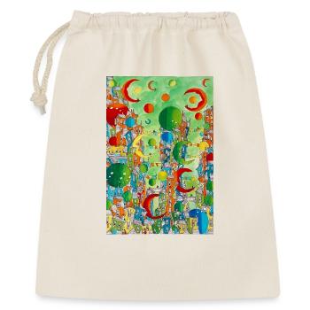 Colorful floating city - Gift Bag 40 x 50 cm - nature - Front