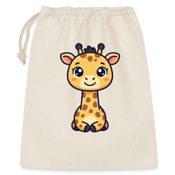 Chibi Giraffe - Gift Bag 40 x 50 cm - nature - Front