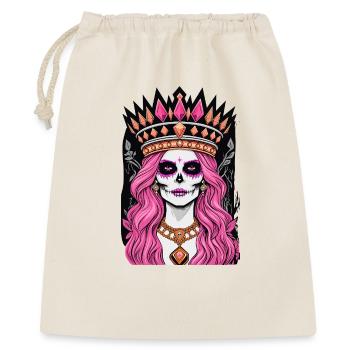 Queen of Gems - Illustration - Gift Bag 40 x 50 cm - nature - Front