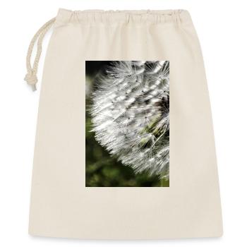 Löwenzahn Pusteblume Nahaufnahme Natur Fotografie - Geschenkbeutel aus Baumwolle (40 x 50 cm) - Natur - Vorne