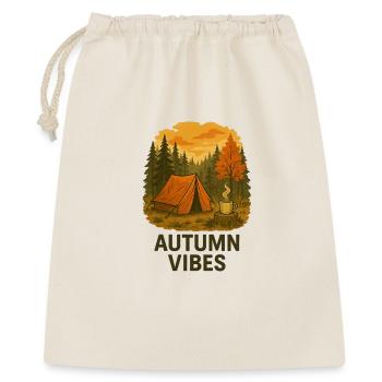 Autumn Vibes Outdoor Camping Design - Gift Bag 40 x 50 cm - nature - Front
