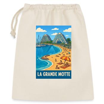 The Great Mediterranean Motte - Gift Bag 40 x 50 cm - nature - Front