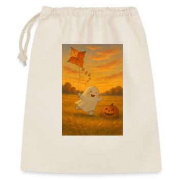 Halloween Ghost in Autumn - Gift Bag 40 x 50 cm - nature - Front