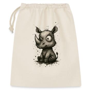 Funny rhino – comic book splash - Gift Bag 40 x 50 cm - nature - Front