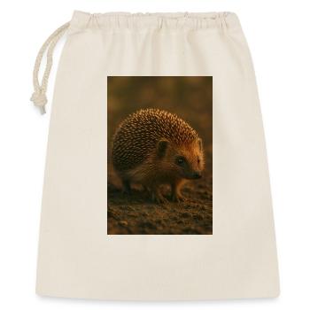 Animaux - Hérisson - Sac cadeau 40 x 50 cm - nature - Devant