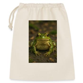 Green Frog Close Up Nature - Gift Bag 40 x 50 cm - nature - Front