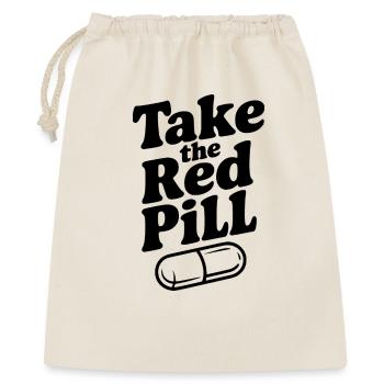 Take the Red Pill - Gift Bag 40 x 50 cm - nature - Front