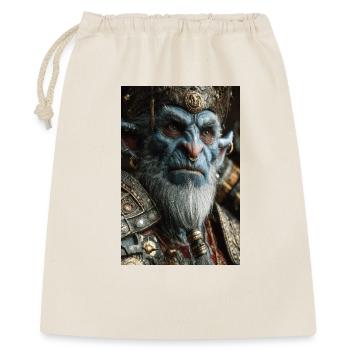 Orc King in Ornate Armor - Gift Bag 40 x 50 cm - nature - Front