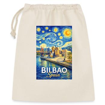 Bilbao Spain  - Geschenkbeutel aus Baumwolle (40 x 50 cm) - Natur - Vorne