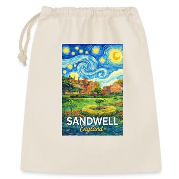 Sandwell England Sternennacht - Geschenkbeutel aus Baumwolle (40 x 50 cm) - Natur - Vorne