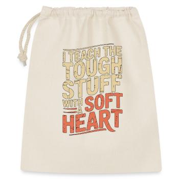 Enseignant en soins infirmiers J’enseigne les choses difficiles Enseignant en infirmier(ère) - Sac cadeau 40 x 50 cm - nature - Devant