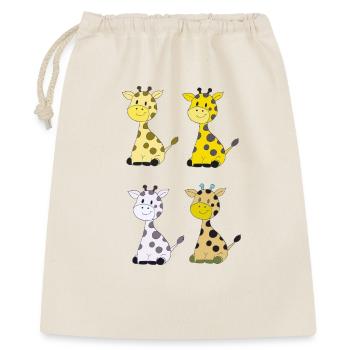 Giraffe Quartet Colorful - Gift Bag 40 x 50 cm - nature - Front