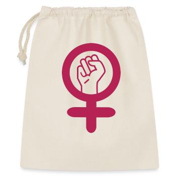 International Women's Day 8 March - Gift Bag 40 x 50 cm - nature - Front