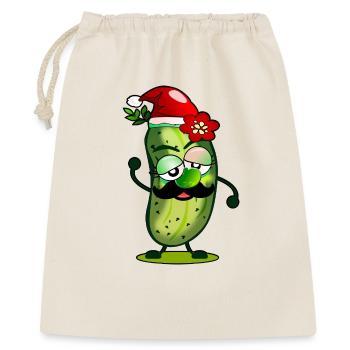 PICKLES CHRISTMAS SANTA - Gift Bag 40 x 50 cm - nature - Front