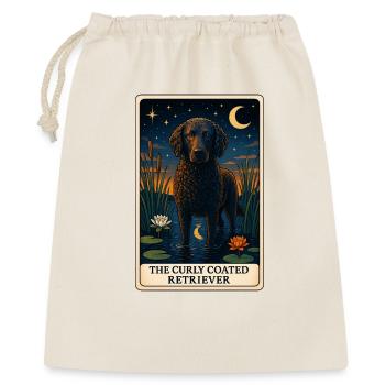 Curly coated retriever - Gift Bag 40 x 50 cm - nature - Front