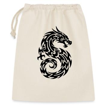 Mighty Dragon – Conception de la mythologie asiatique - Sac cadeau 40 x 50 cm - nature - Devant