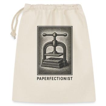 Paper Perfectionist | Bookbinding, Book Press - Gift Bag 40 x 50 cm - nature - Front