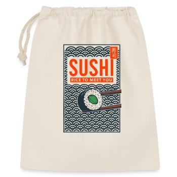 Rice to Meet You - Gift Bag 40 x 50 cm - nature - Front