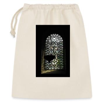 Stained Glass Window Silhouette - Gift Bag 40 x 50 cm - nature - Front