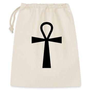 Egyptian Ankh Cross - Gift Bag 40 x 50 cm - nature - Front