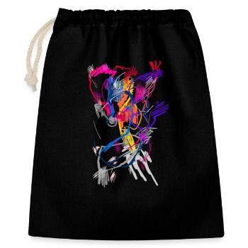Art - Gift Bag 40 x 50 cm - black - Front