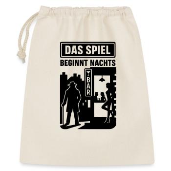 The game starts at night - Gift Bag 40 x 50 cm - nature - Front