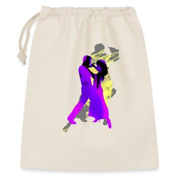 Danseurs de tango argentin - Sac cadeau 40 x 50 cm - nature - Devant