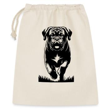 Dogue de Bordeaux - Sac cadeau 40 x 50 cm - nature - Devant