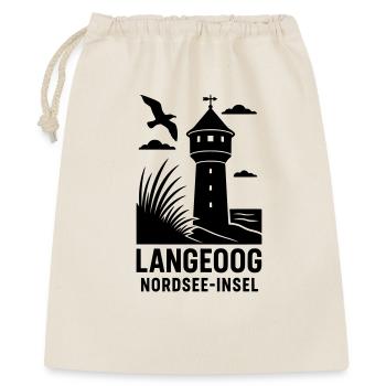 Langeoog Island - Gift Bag 40 x 50 cm - nature - Front