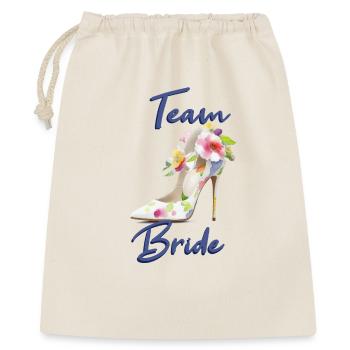 Team Bride - Gift Bag 40 x 50 cm - nature - Front