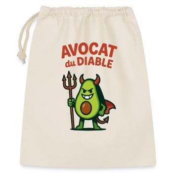 Avocat du diable - Sac cadeau 40 x 50 cm - nature - Devant