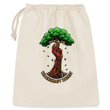 Willenskraft Wachst - Geschenkbeutel aus Baumwolle (40 x 50 cm) - Natur - Vorne