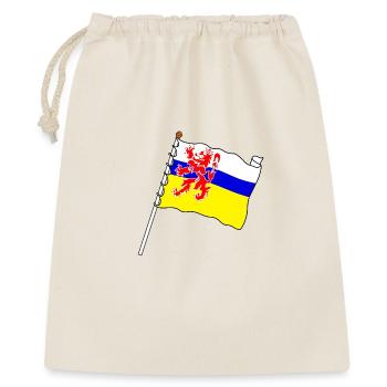 Flagge der Provinz Limburg - Geschenkbeutel aus Baumwolle (40 x 50 cm) - Natur - Vorne