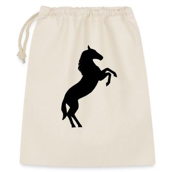 Cheval - Sac cadeau 40 x 50 cm - nature - Devant